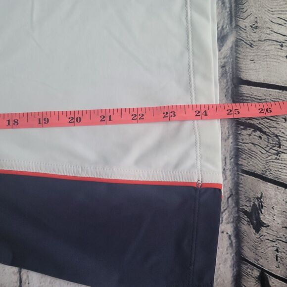 Peter Millar Golf 1/4 Zip Pullover Women Medium White Performance Stretch - Picture 4 of 7